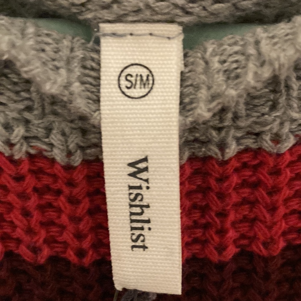 Wishlist rainbow knit sweater - Picture 3 of 4